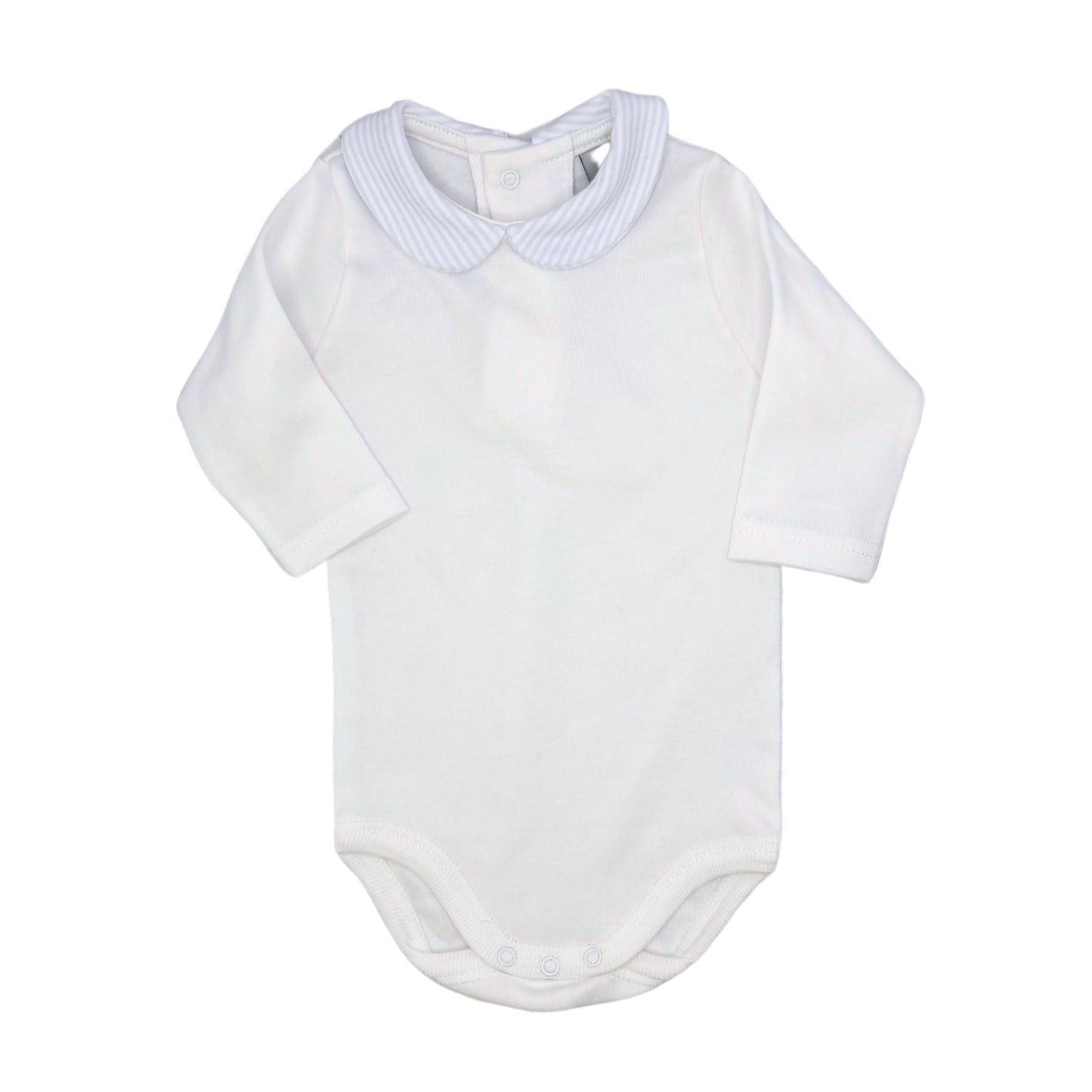 Babidu Long Sleeve Peter Pan Onesie