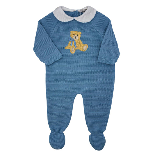 Babidu Sweater Footed Onesie